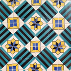 stripey tiles small