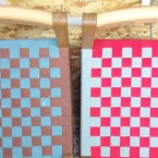 checked chair b