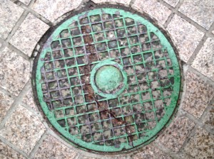 manhole green b
