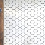 white tile b
